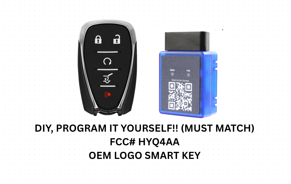 DIY BUNDLE KIT OEM FOR 2018-2021 CHEVROLET EQUNIOX HYQ4AA , PROGRAM IT YOURSELF!