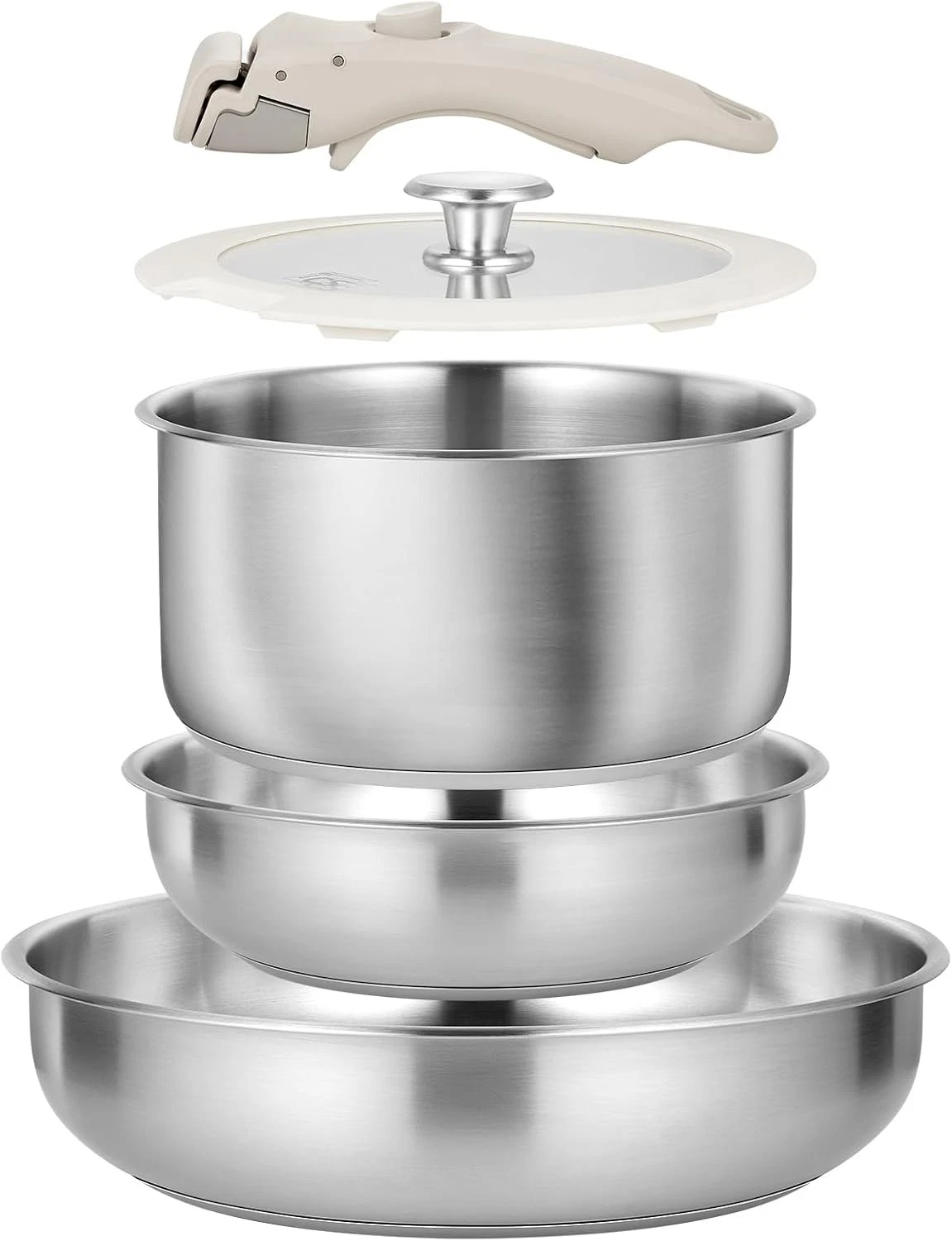 KOCH SYSTEME CS Tri-Ply Stainless Steel Cookware Set - Thumbnail 2