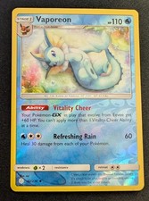 Vaporeon - 42/236 - Reverse Holo - Cosmic Eclipse