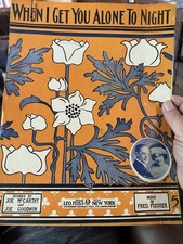 3-pack of 11x14 Sheet Music from Various Years All Are USA press 