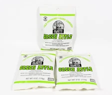 3 Claey's Old Fashioned GREEN APPLE Hard Candy 6oz Gluten Fat Free