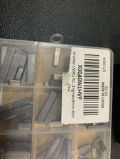 MroMax 150Pcs Round Ended Feather Key Parallel Drive Shaft Keys Assortment