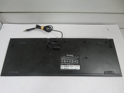 BLOOMBERG STB100 WIRED USB FINANCIAL TRADING STOCK KEYBOARD IN BLACK (MR9SX) - Picture 2 of 8