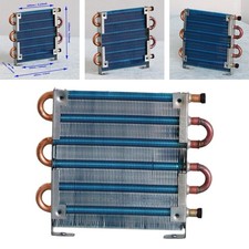 Small Condenser Radiator Cooling System Copper Tube Compact Heat Exchanger Air