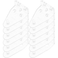 12Pcs Blind Hold Down Brackets Blinds Accessories for Roller Shades