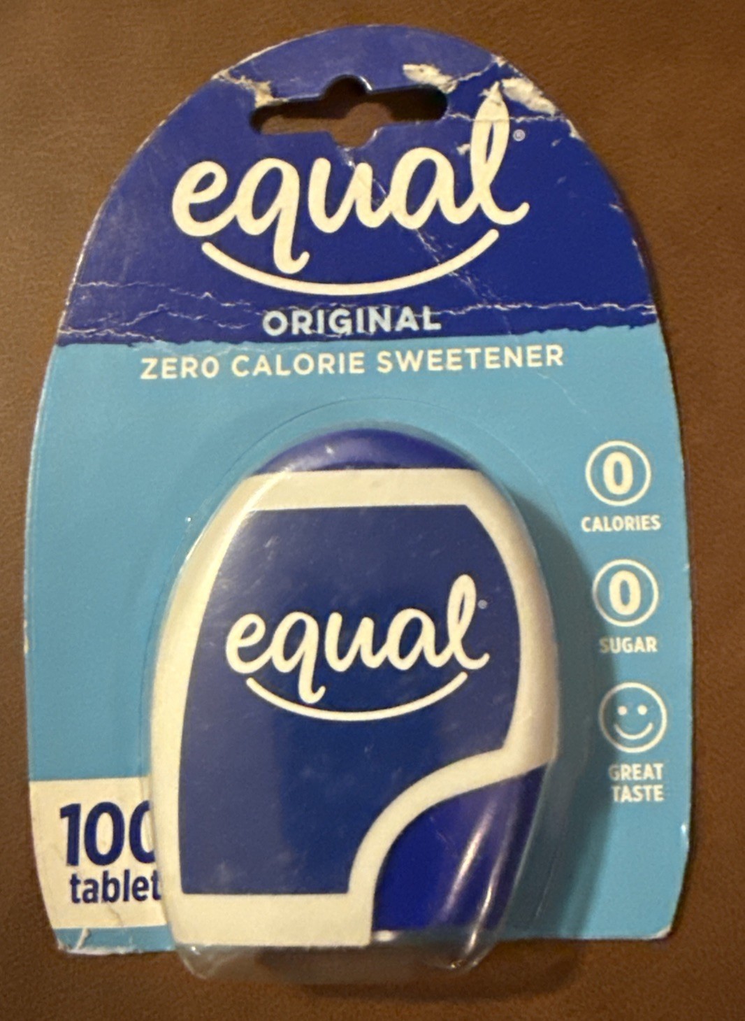 Pack Equal original 0 Calorie Sweetener 100 Tab Per Bottle Exp 5/2027 C1
