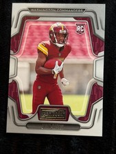 2022 Panini Playbook Jahan Dotson Rookie RC Card No. 110 NFL Washington Commande