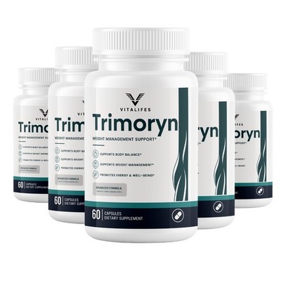 (5 Pack) Trimoryn Capsules-Advanced Formula Supplement Pills Daily Health 60caps