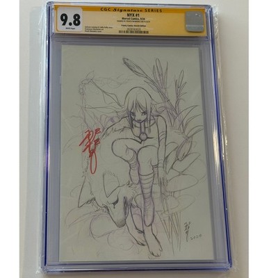 NYX #1  9.8  CGC S.S. PEACH MOMOKO Trinity Comics Sketch Editions