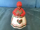 MAMI WOMAN OF COLOR SLAVERY ERA CERAMIC KITCHEN COOKIE HOLDER