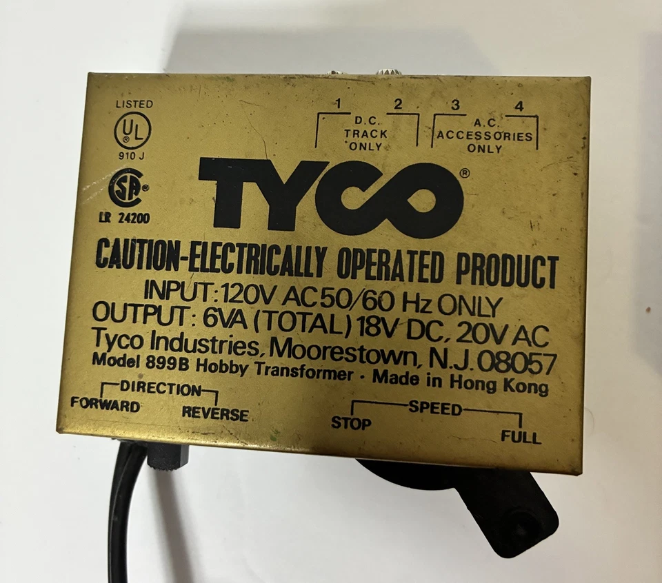 LOTE de 3 transformadores Varney Power Pack modelo Mark III, TYCO 899B y 899BP de colección  Foto 4 de 4