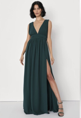 forest green maxi dresses Savannah Maxi Dress