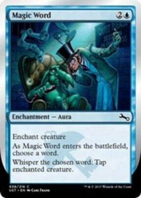 Magic Word x4 - Unstable - NM-Mint, English - Unstable
