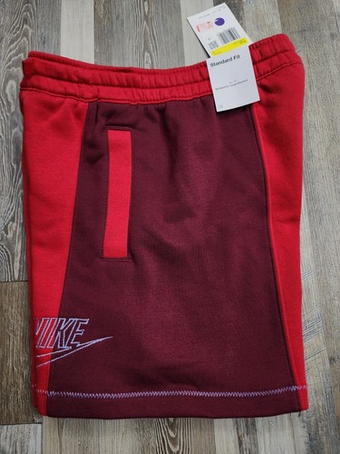 NEW Nike Boys Youth Fleece Sweat Shorts Size SMALL Soft - Picture 11 of 13