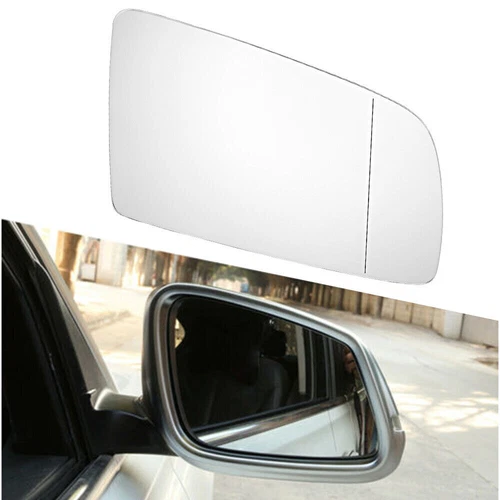 For 03-10 BMW E60 E61 528i 535i 550i 525i Right Side Door Mirror Glass Fbalqlntg