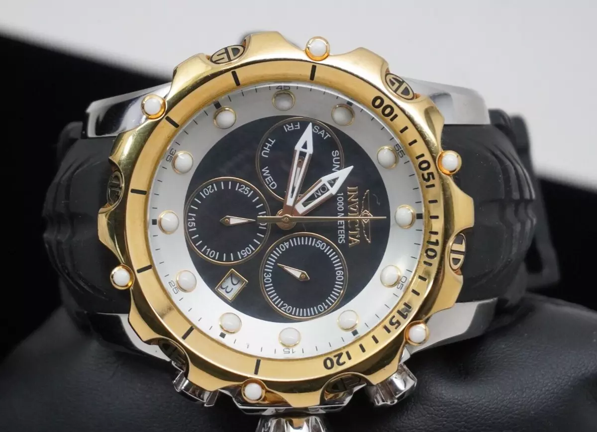 Invicta Venom GTS 53mm Chronograph 20406 Men s Stainless Watch