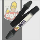 The Simpsons GUITAR STRAP HOMER D'OH DOH OFFICIAL MERCHANDISE 2" STRAP