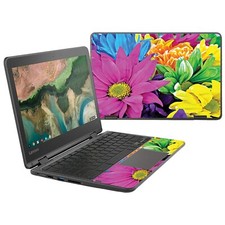 MightySkins Skin Compatible with Lenovo 300e Chromebook 11.6" 2018 - Colorf...