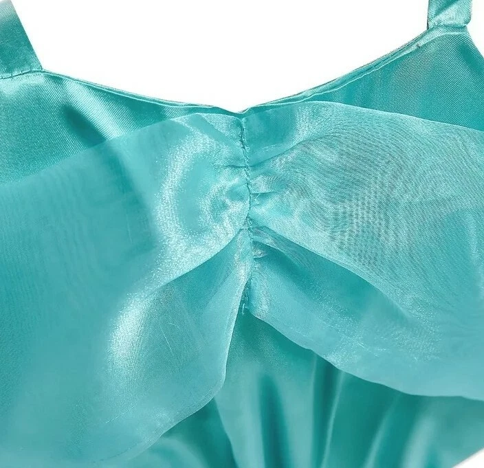 Costume Princesse Disney aladin Déguisement jasmine enfant avec perruque - Photo 4/4