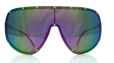 XXL OVERSIZE Enorme Grande MASCHERA SCUDO Mezza Faccia Owen - Foto 8