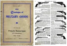 Bannerman 1904 Gun, Cannon and Surplus Catalog