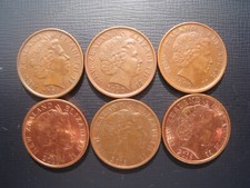 New Zealand - 10 Cents 2006 2007 2009 2011 2013 & 2015.