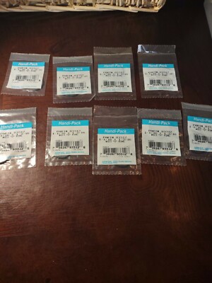 1-1/16'' x 1-3/16'' x 1/16'' Rubber O-Rings set of 9 