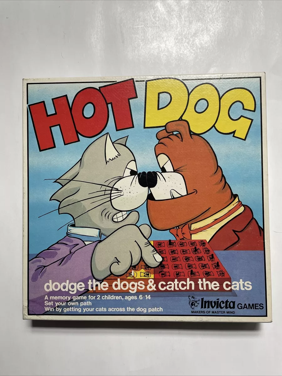 Hot Dog By Invicta Games vintage 1977 board game 95% complete