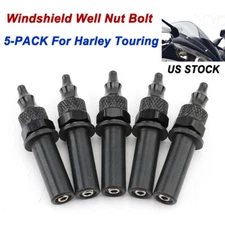 Windshield Fairing Well Nut Bolt Kit For Harley Touring Road Glide FL All Years