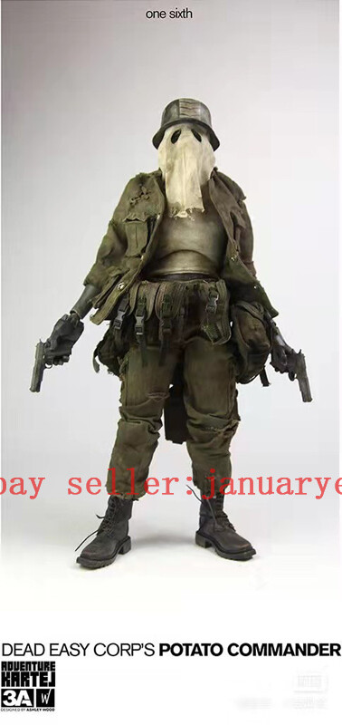ミリタリー threeA DEAD EASY CORP POTATO COMMANDER Perfect 3a Toys 1/6 Dead Easy Corps Potato Commander Action