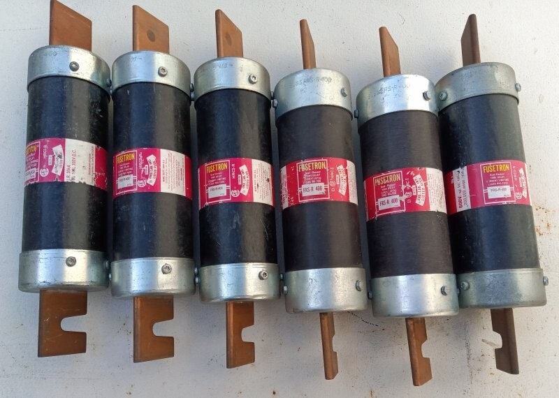 Qty-6 Fusetron FRS-R 400 400A 600V | eBay