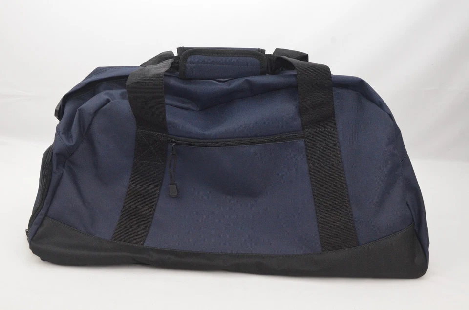 Bolso de Lona Port & Company Azul Marino Negro Nuevo SIN Etiquetas Foto 3 de 4