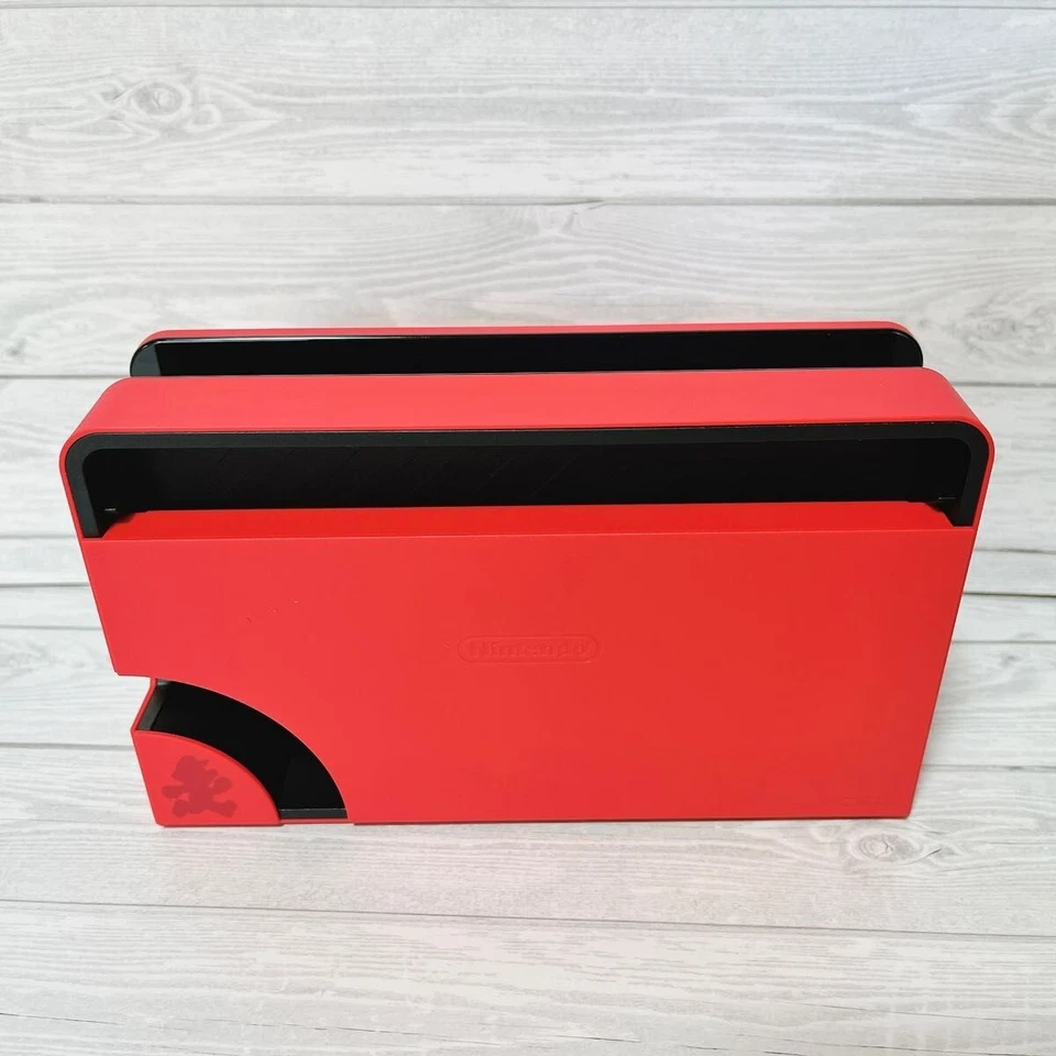 Dock only Nintendo Switch Mario Red OLED Model New release New - Image 2 of 4