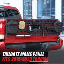 Tailgate Molle Panel Tool Holder Trunk Organizer Fits Toyota Tacoma 2016-2023