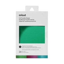 Image of Cricut 24 Foil Transfer Sheets Sampler Jewel 2008715 - 4x6" 10.1 x 15.2cm