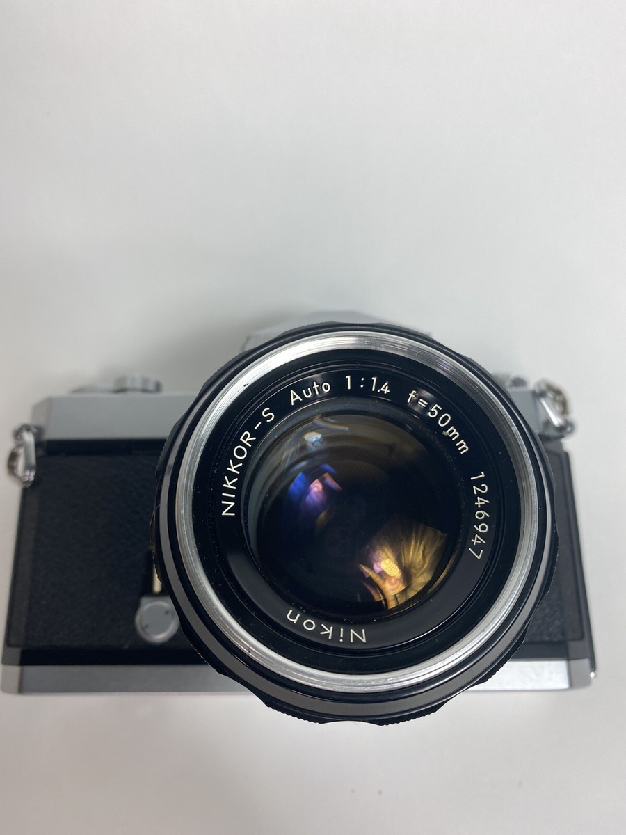 Nikon Nikomat/NIKKOR S AUTO  1:1.4 50ｍ良品 the Nikon Nikkor-S 50mm f/1.4 Auto - Aly's Vintage Camera Alley