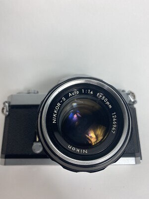 NIKKORMAT FT CAMERA WITH 50MM F 1.4 NIKKOR S AUTO LENS VINTAGE | eBay