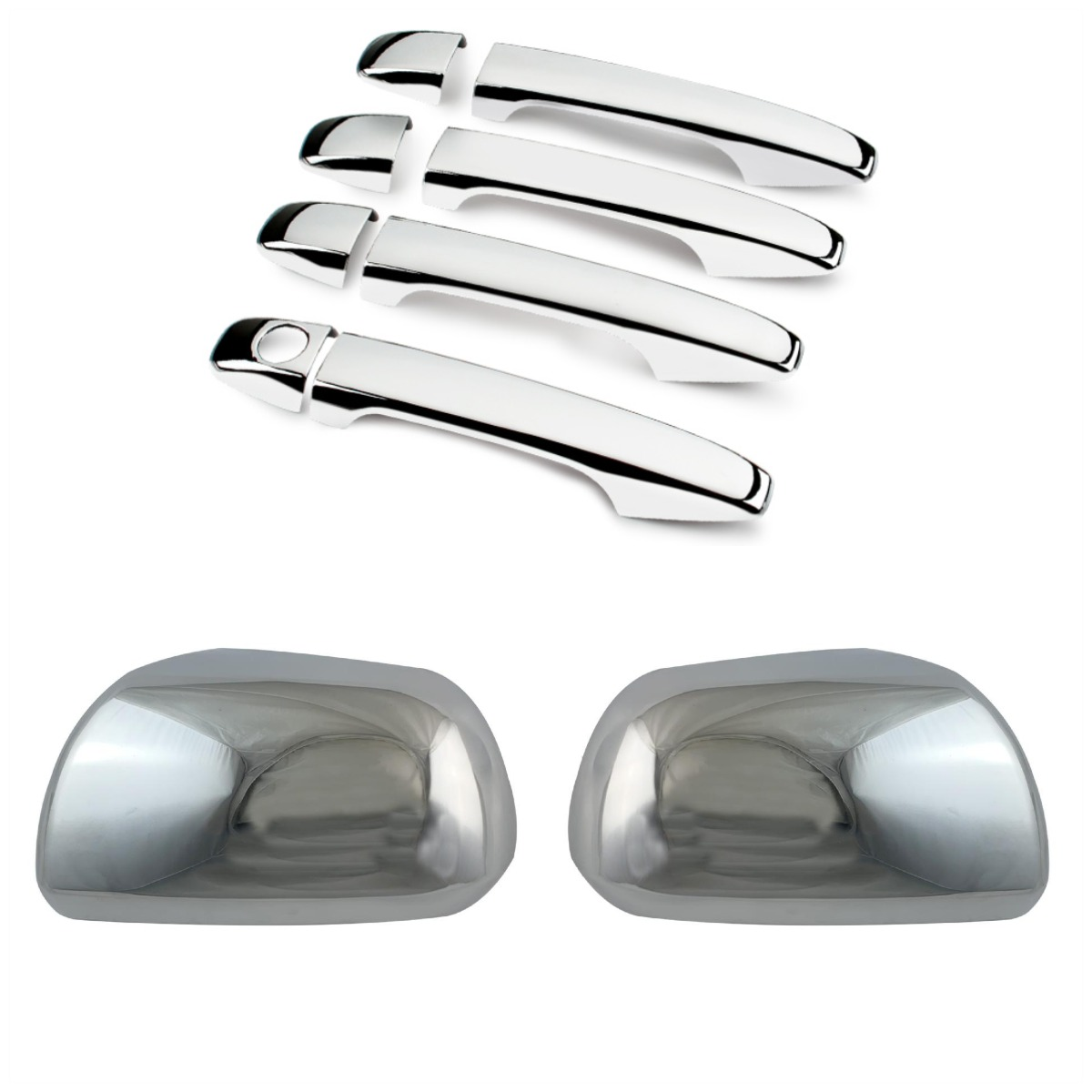 Chrome Mirror +Door Handle Lid Cover Trim For 20112020 Toyota Sienna