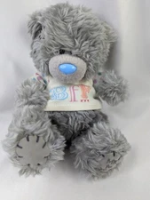 Carte Blanche Me To You Bears 7 Inch Gray BFF Shirt Stuffed Animal Toy