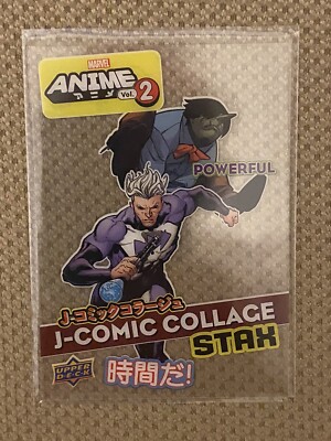 2023 Upper Deck Marvel Anime Vol. 2 J-Comic Collage Stax Acetate