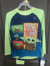 Star Wars Baby Yoda Super Hero Boys Long Sleeve Pajama Set - Size M 8 
