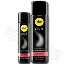 pjur® LIGHT Concentrated Silicone Based Personal Lubricant Sex Lube Long Lasting
