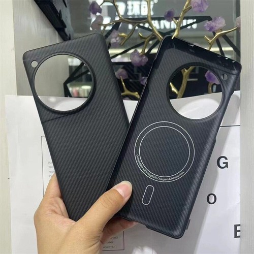 Genuine Carbon Fiber Slim MagSafe Case Fr OnePlus 12 Ultra Thin Matte Back Cover - Picture 2 of 21
