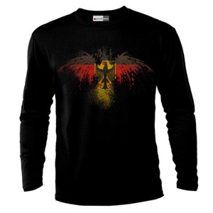 German Eagle Germany Deutschland Deutsche Flagge Long Sleeve T Shirt Ebay