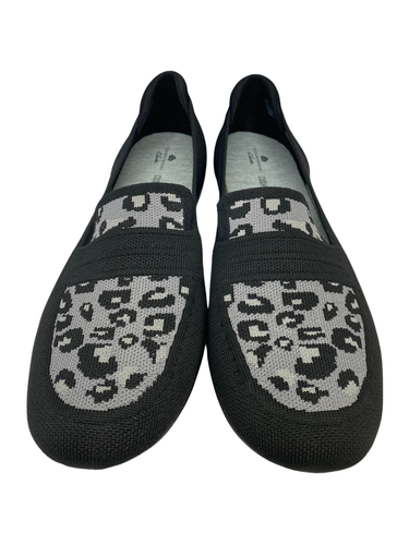 S2C3 Clarks® Cloudsteppers Carly Charm Black Leopard Loafer Women's 11W - Picture 3 of 6