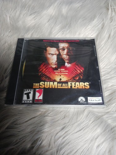Vintage 2002 The Sum of All Fears PC Game by Ubisoft New & SEALED! - Picture 2 of 4