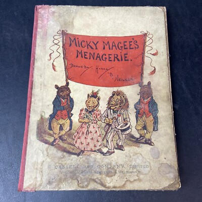 #ad #ad HARRY NEILSON Micky Magee#x27;s Menagerie Strange Animals and their Doings 1904 $56.00
