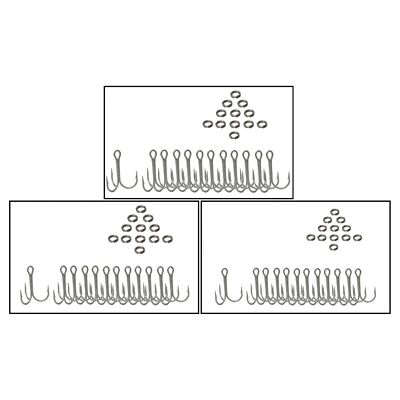 VMC Drillinge + Rosco Sprengringe für Wobbler Jerkbaits, Angelhaken, Haken