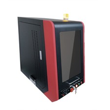 MCW 20W Fiber Laser Engraver Laser Marking Machine Enclosed Engraver 110mmx110mm