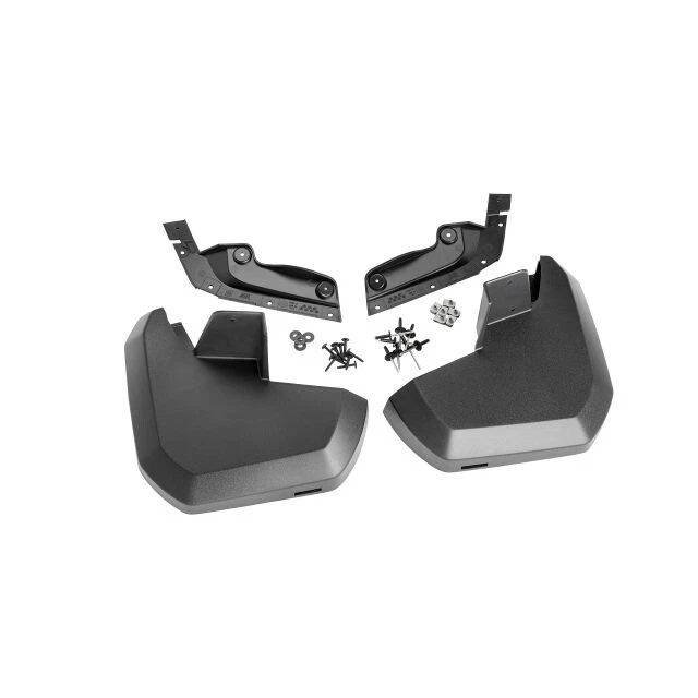 Chevrolet Colorado 2023-2025 paquete protector contra salpicaduras moldeado delantero y trasero negro OEM GM Foto 3 de 4